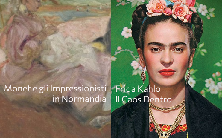 Monet e Frida Kahlo a soli 7,50 € a mostra